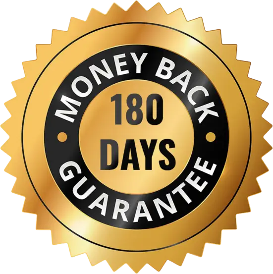 Horse Boost 60-day money-back guarantee badge